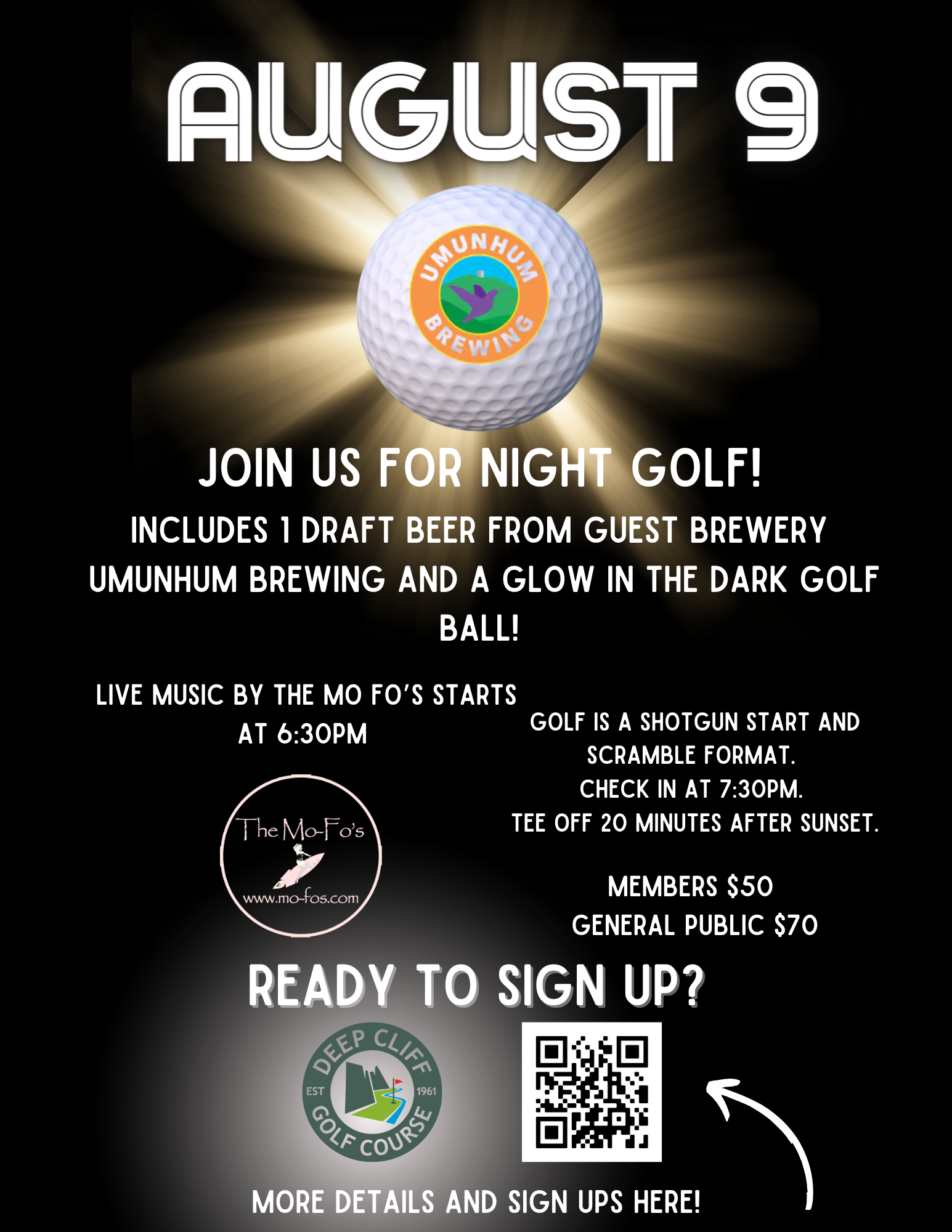 Night Golf Deep Cliff 89 Flyer